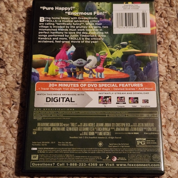 Trolls DVD - Picture 3 of 3